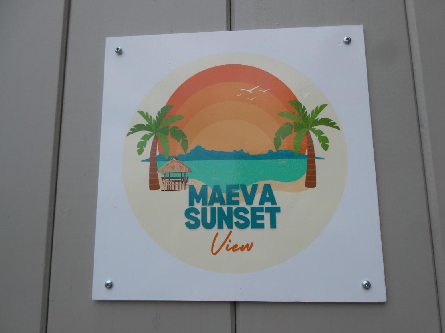 Maeva Sunset View Hotel Punaauia  Eksteriør billede